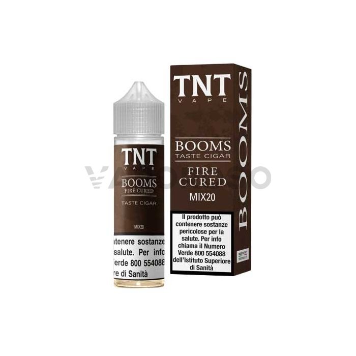 Booms Fire Cured Latakia TNT Vape Liquido Mix and Vape 20ml