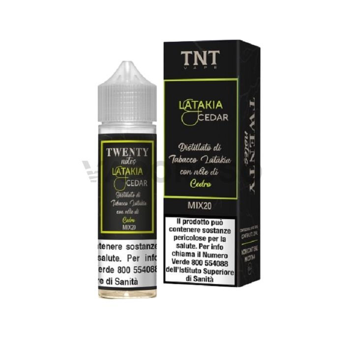 Latakia Cedar TNT Vape Liquido Mix and Vape 20ml