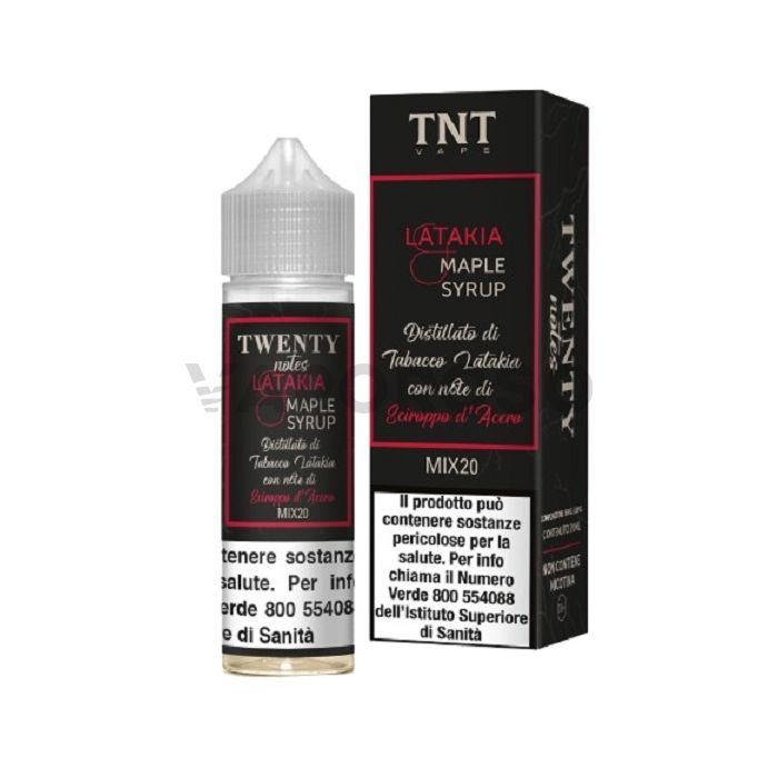 Latakia Maple Syrup TNT Vape Liquido Mix and Vape 20ml