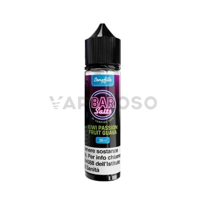 Kiwi Passion Fruit Guava BAR SALTS Vampire Vape Aroma Shot 20ml