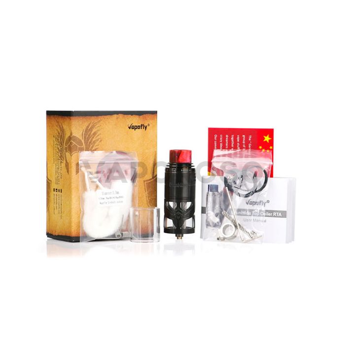 Vapefly Brunhilde RTA - Contenuto della confezione