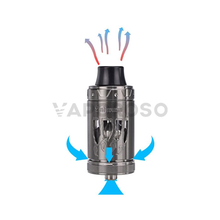 Vapefly Lindwurm  RTA - Airflow