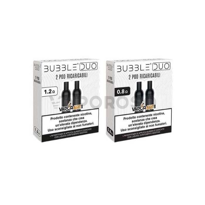 Bubble Duo Pacchetto Cartucce di Ricambio Ricaricabili - 2 pz