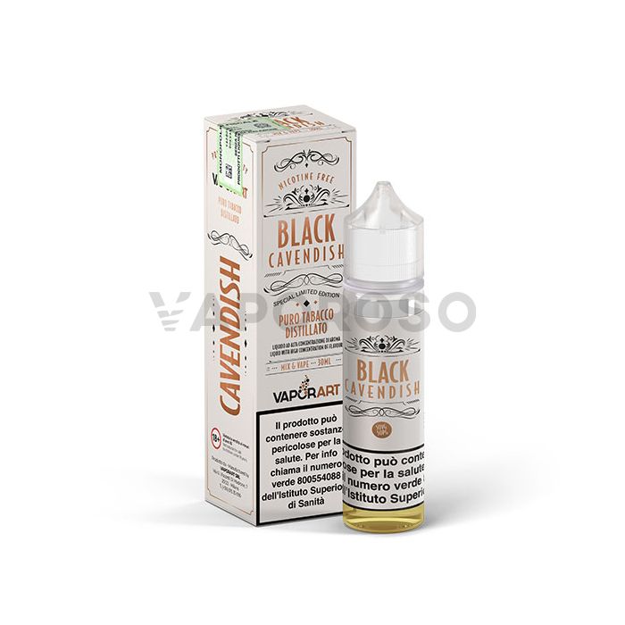 Black Cavendish Vaporart Liquido Mix and Vape 30ml