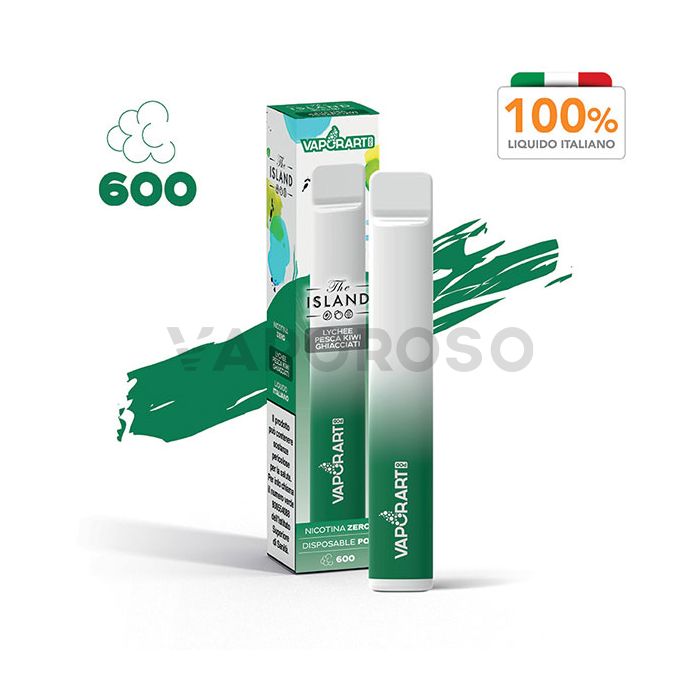 Vaporart The Island - 800 Puff - Usa e Getta