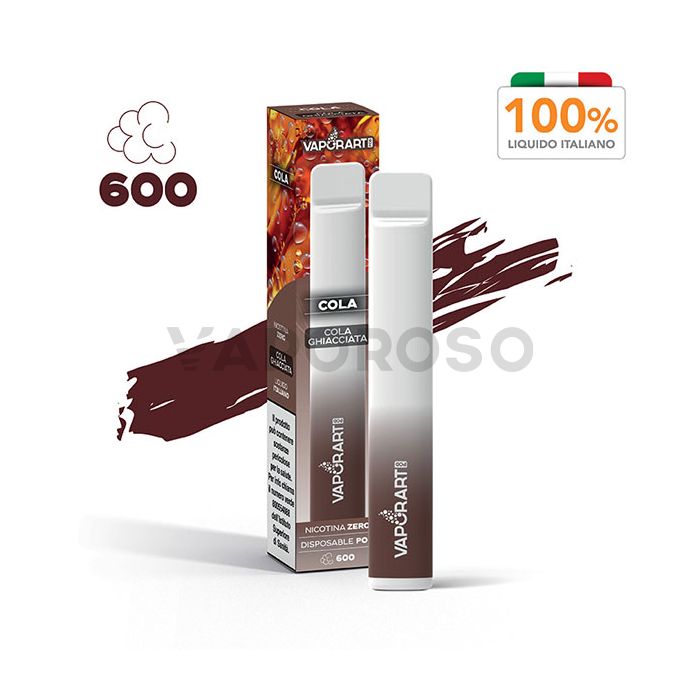 Vaporart Cola - 600 Puff - Usa e Getta