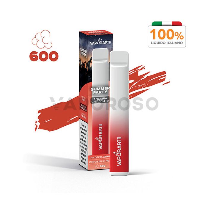 Vaporart Summer Party - 600 Puff - Usa e Getta