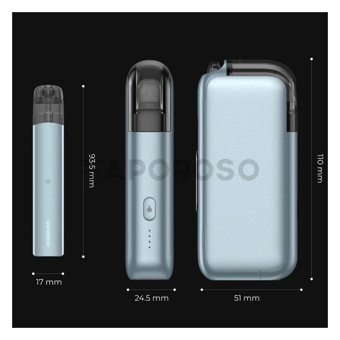 Vaporesso Coss - Dimensioni