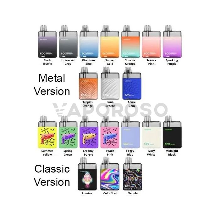 Eco Nano Vaporesso Pod Starter Kit