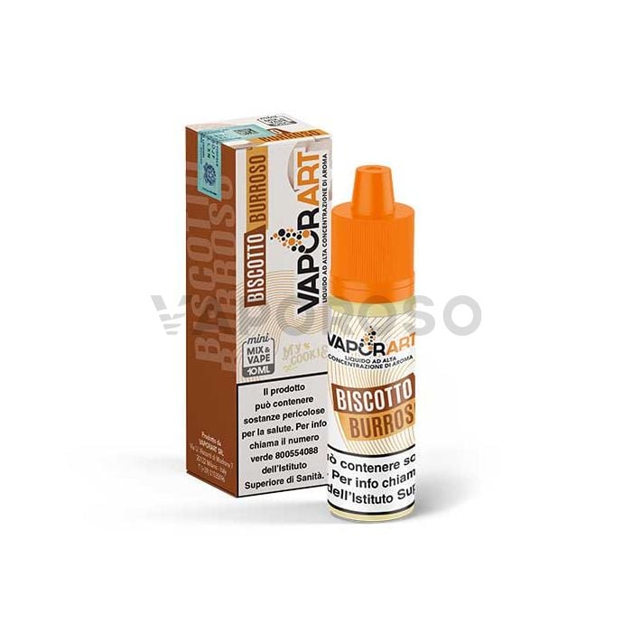 Biscotto Burroso Vaporart Liquido Mix and Vape 10ml
