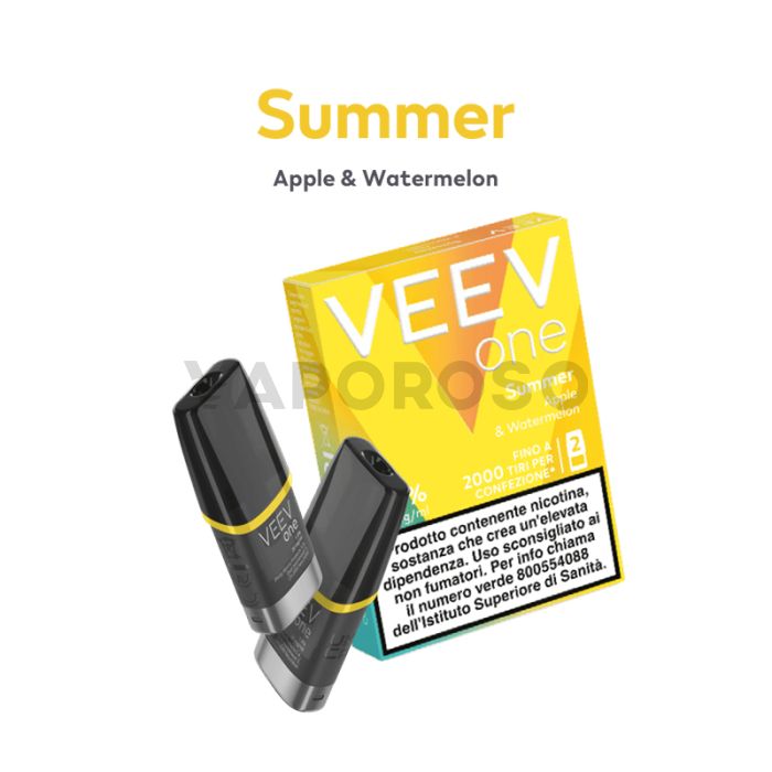 2 POD PER  VEEV ONE AROMA SUMMER - 1,8% (20 mg/ml)