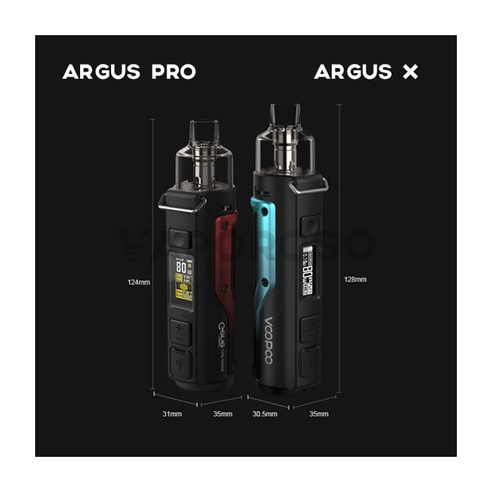 Voopoo Argus Pro 80W Pod Kit - Argus Pro / Argus X