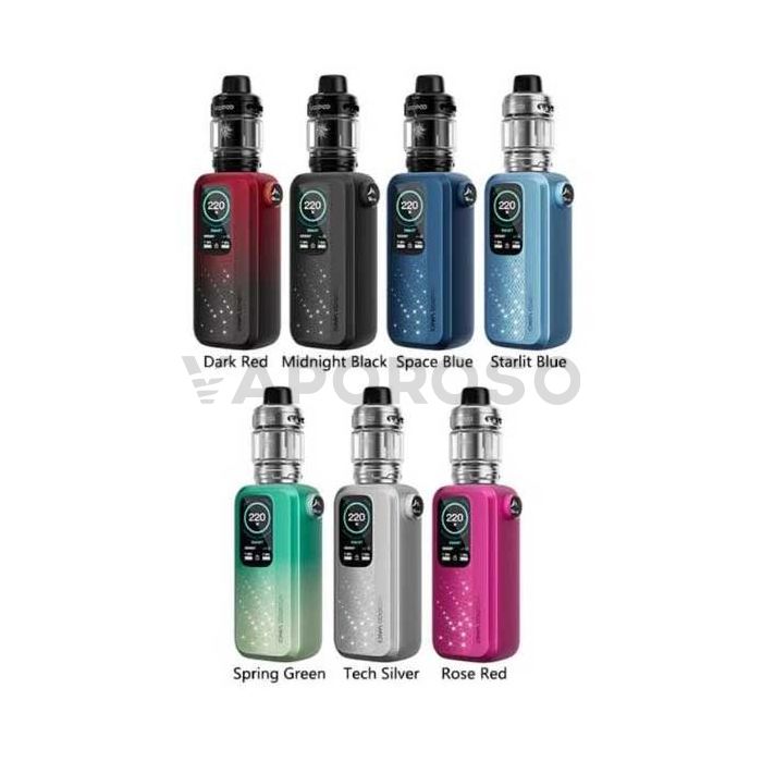Vinci Spark 220 Voopoo Kit dual battery 18650 - colori