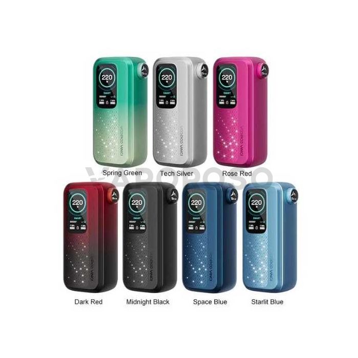 Vinci Spark 220 Voopoo Box Mod dual battery 18650 - colori