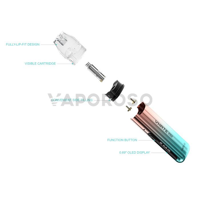V Mate Pro Voopoo Pod Mod Kit
 - Componenti