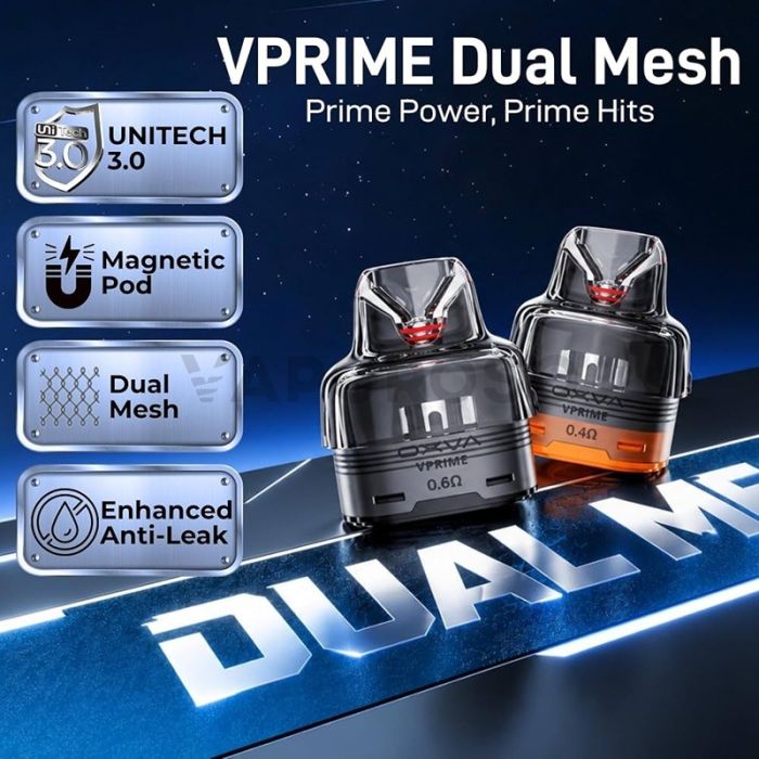 Oxva VPrime Dual Mesh 6ml 2 pezzi
