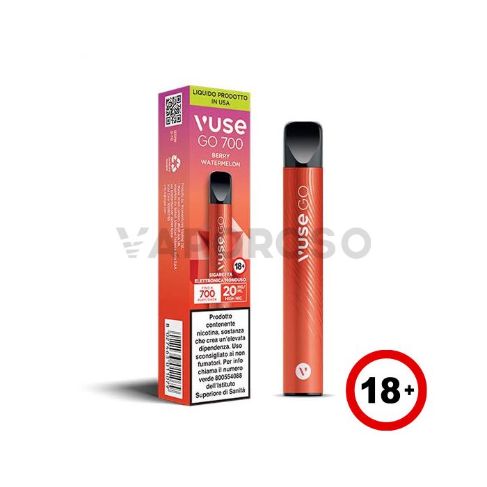 Vuse Go Berry Watermelon - 700 Puff - Usa e Getta