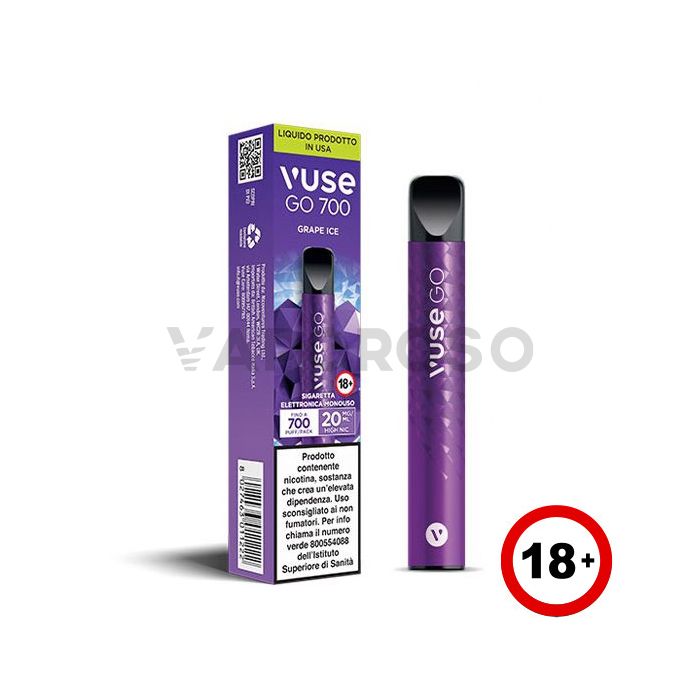 Vuse Go Grape Ice - 700 Puff - Usa e Getta
