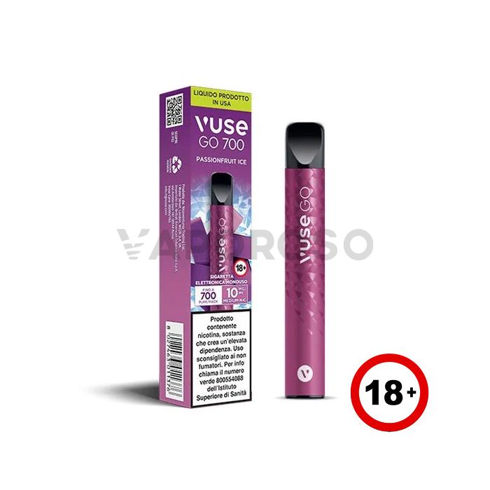 Vuse Go Passion Fruit Ice - 700 Puff - Usa e Getta