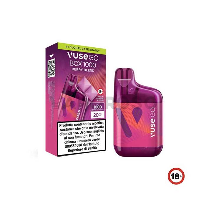 Berry Blend Vuse Go Box - 1000 Puff - Usa e Getta