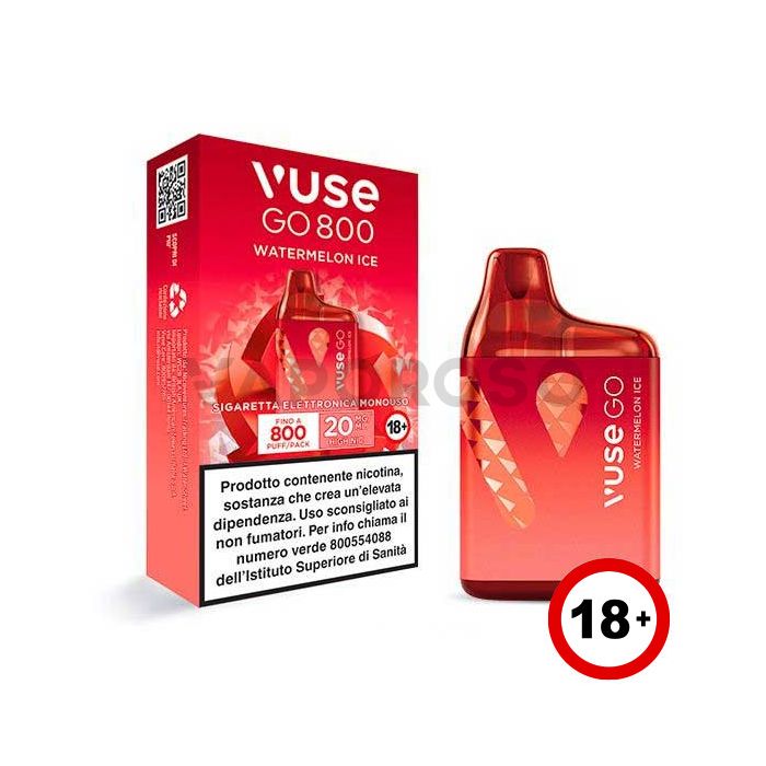 Vuse Go Watermelon Ice - 800 Puff - Usa e Getta