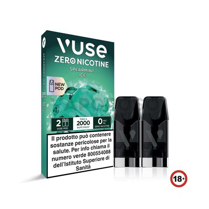Vuse pro Pod Spearmint Ice Senza Nicotina 2 cartucce