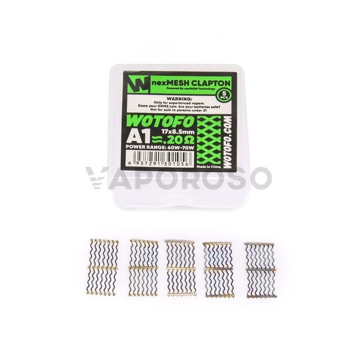 Wotofo nexMESH Pretagliate - Clapton