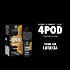 Latakia La Tabaccheria 4pod Single Line Aroma 10ml