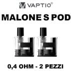 Vaptio Malone S Pod Cartucce di Ricambio - 2pz