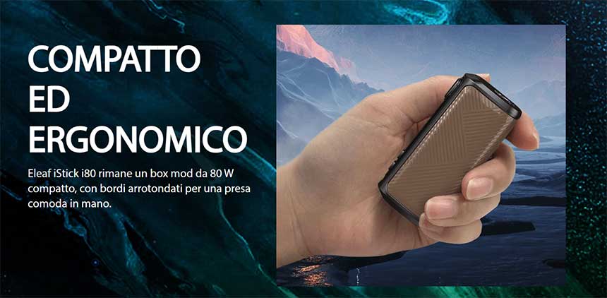 eleaf istick i80 batteria impugnatura
