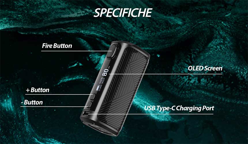 eleaf istick i80 specifiche