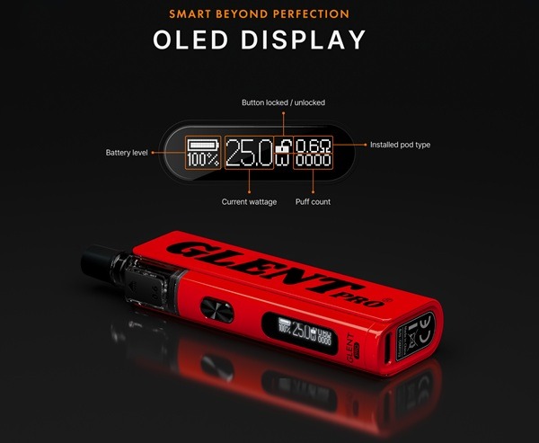 Justfog Glent Pro Pod mod