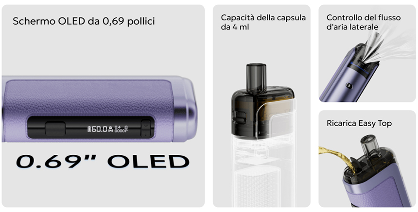 Innokin CoolFire P60 Caratteristiche 2