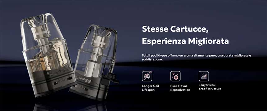 Innokin Klypse PRO Pod Mod pod di ricambio