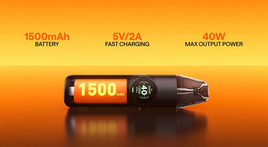 Nexlim OXVA Pod Kit 1500mAh 40W batteria integrata