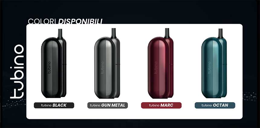 Tubino Pod Kit con Powerbank 1700mAh 15W colori