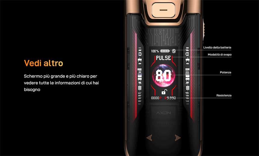 Vaporesso Luxe XR Max 2 display