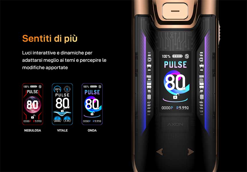 Vaporesso Luxe XR Max 2 temi display