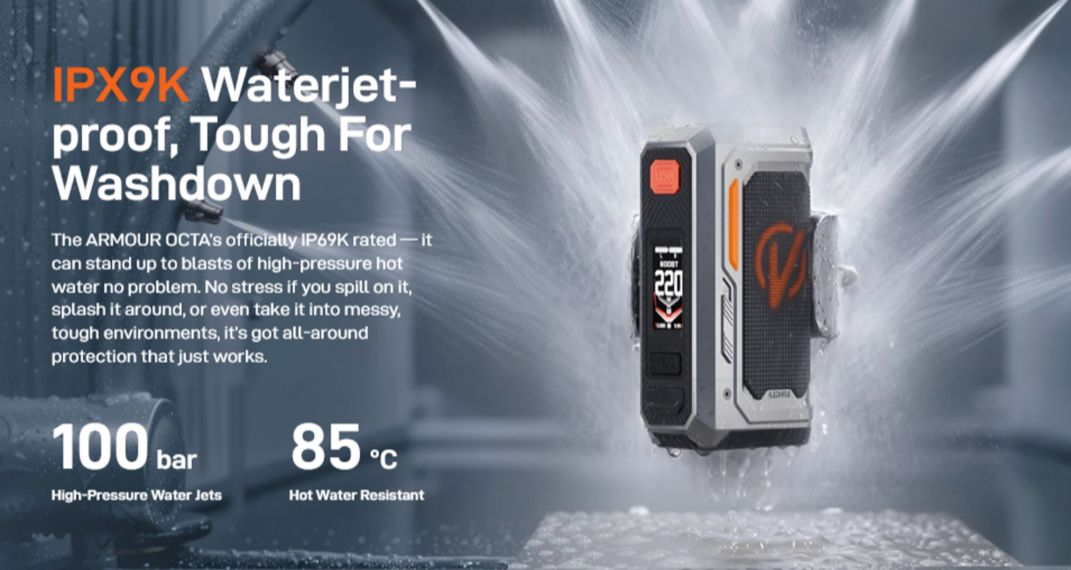 Vaporesso Armour Octa Box Doppia Batteria