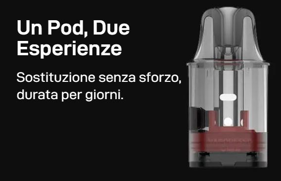 Vibe Smart Dual Mesh Pod Caratteristiche