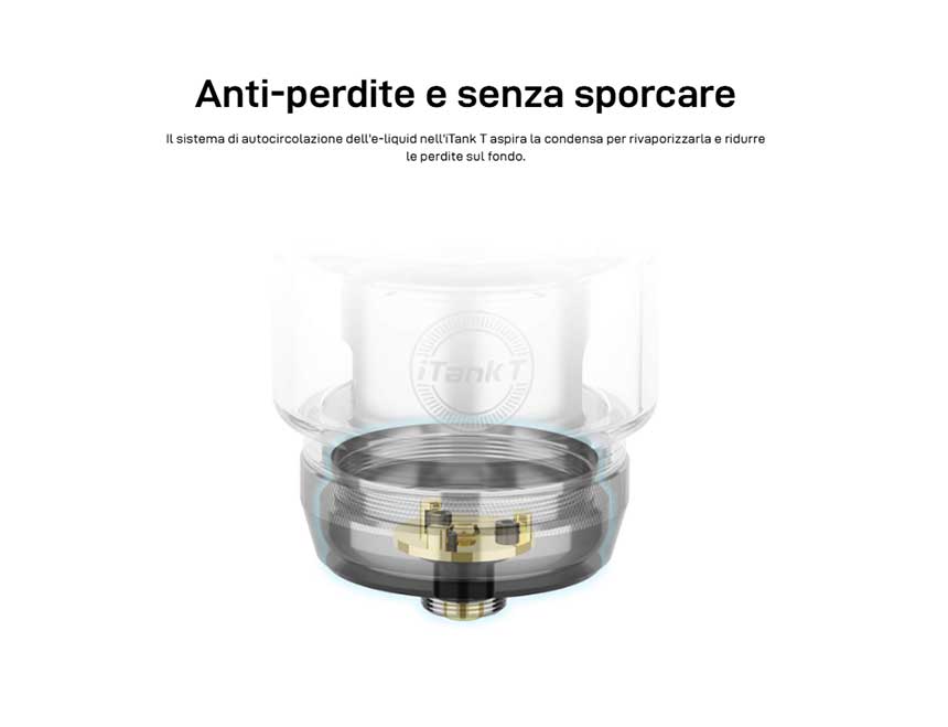 ITank T Dual Mesh Vaporesso Atomizzatore 6ml