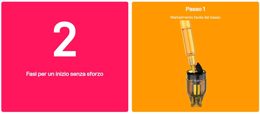 Veco Go Vaporesso refill del liquido
