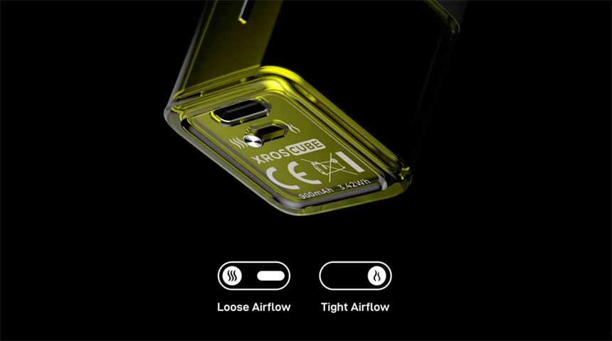 Vaporesso XROS Cube airflow