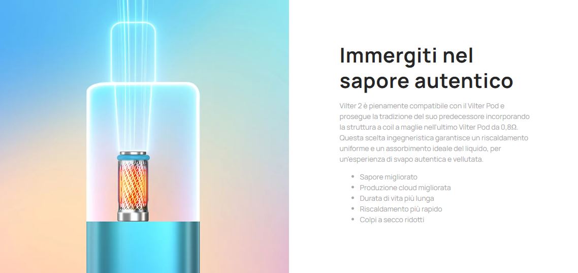 Vilter 2 Aspire Sapore