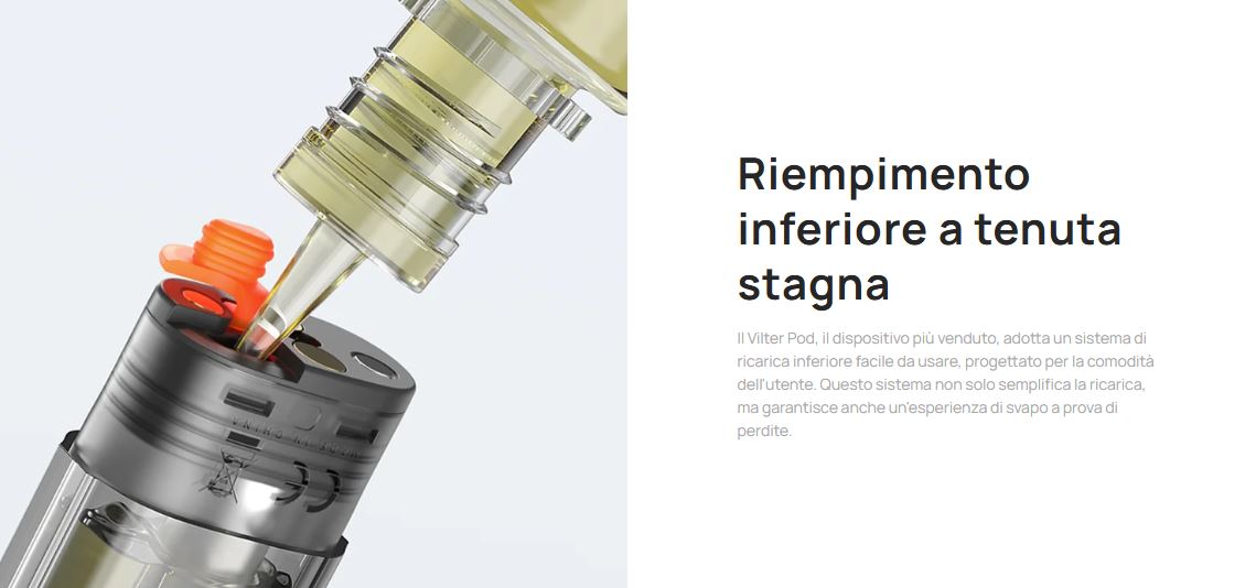 Aspire Vilter 2 Ricarica