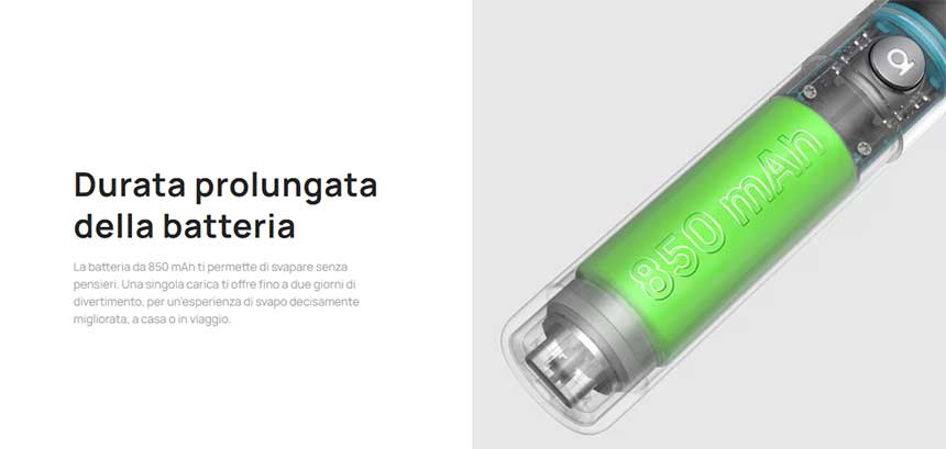 Aspire Cyber G Pod Mod Kit batteria