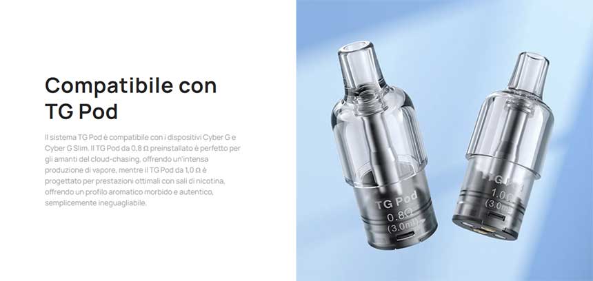 Aspire Cyber G Slim Pod Kit TG Pod