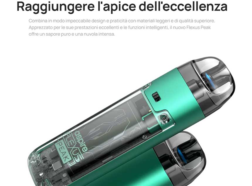 Flexus Peak Aspire Pod Mod Kit caratteristiche principali