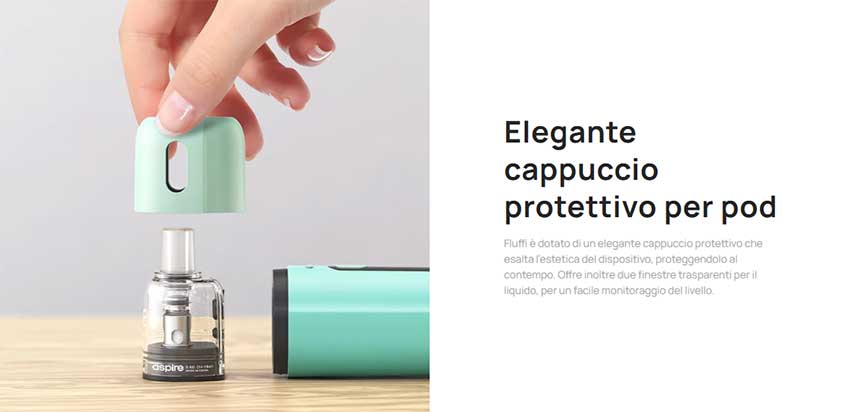 Aspire Fluffi Pod Mod cap di protezione
