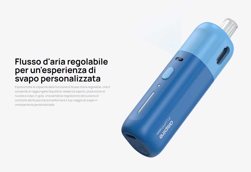 Aspire Fluffi Mini airflow